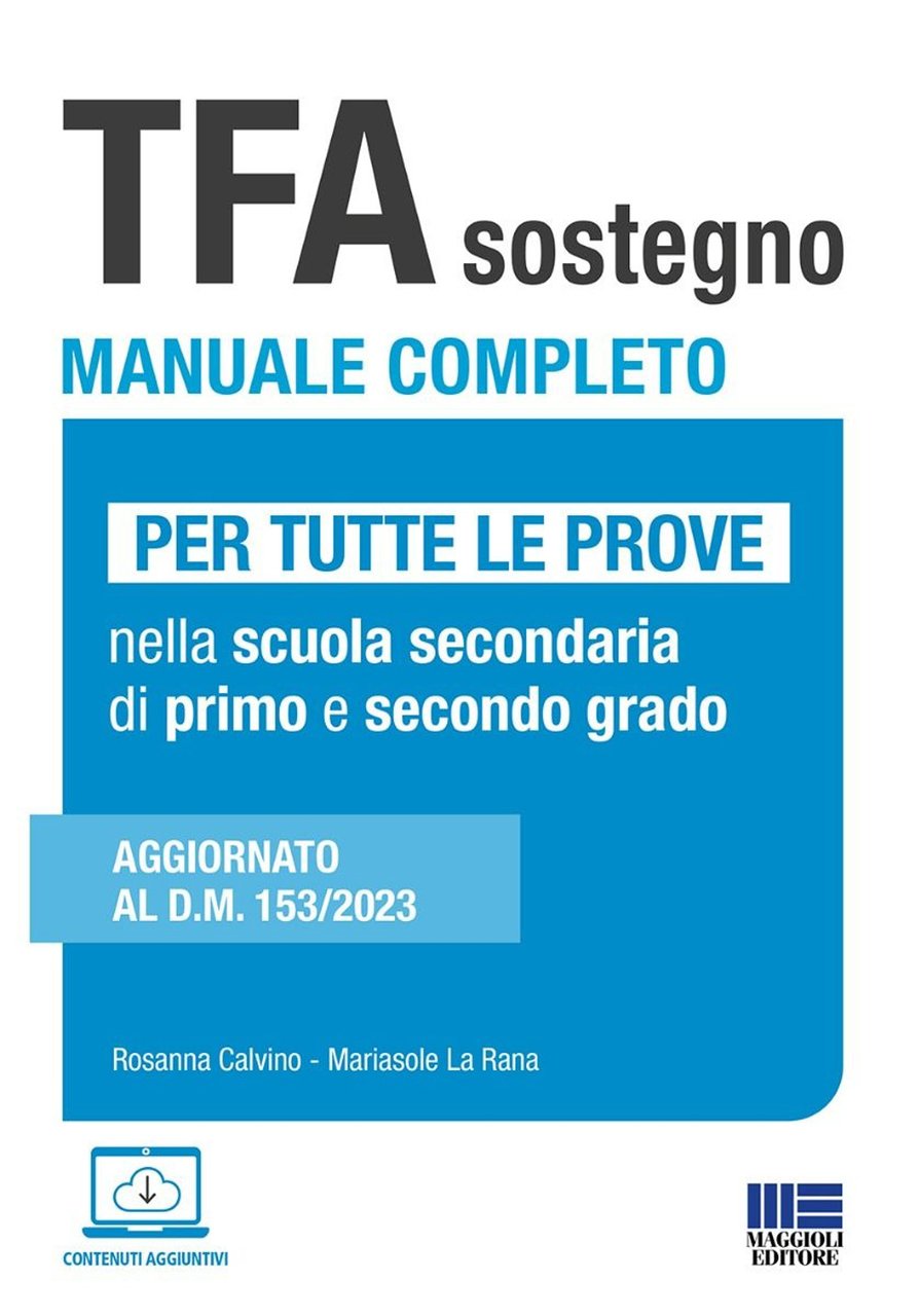 TFA sostegno manuale completo. Per tutte le prove di accesso … | Immagine principale