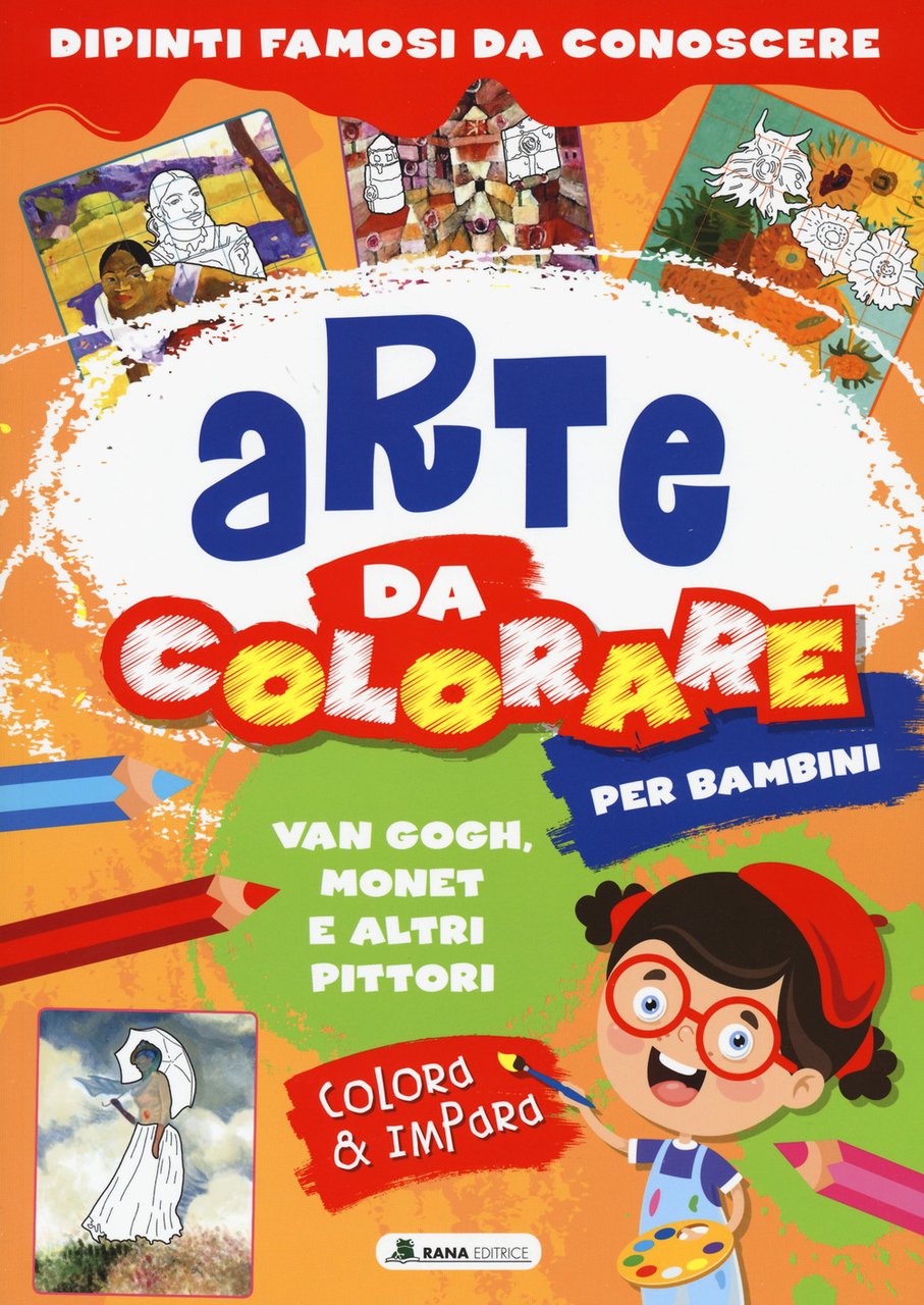 Van Gogh, Monet e altri pittori. Arte da colorare per …