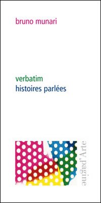 Verbatim, histoires parlées. Ediz. illustrata | Immagine principale