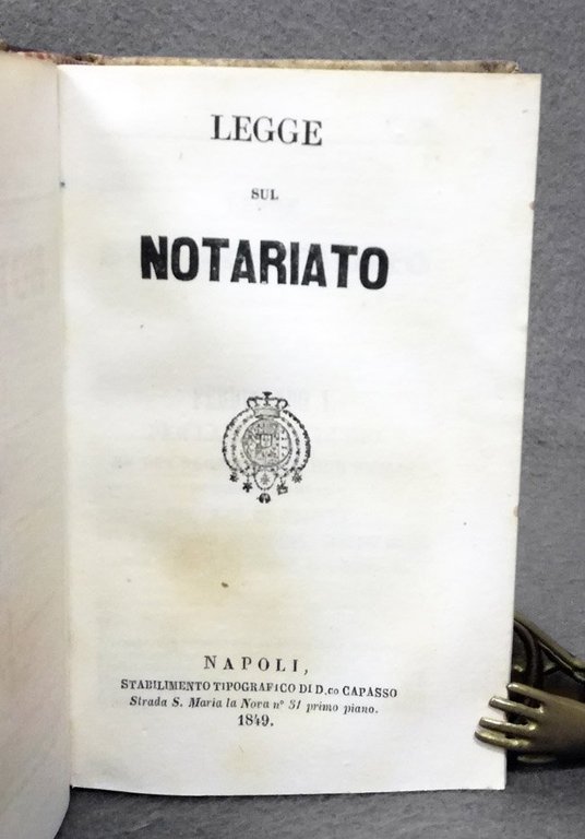 [Addizioni alle cinque parti del Codice per lo Regno delle …