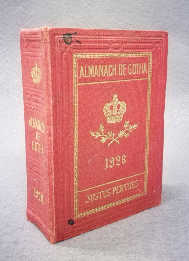 Almanach de Gotha. Annuaire genealogique diplomatique et statistique 1926