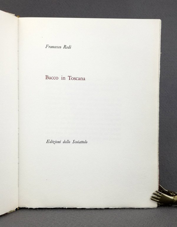 Bacco in Toscana