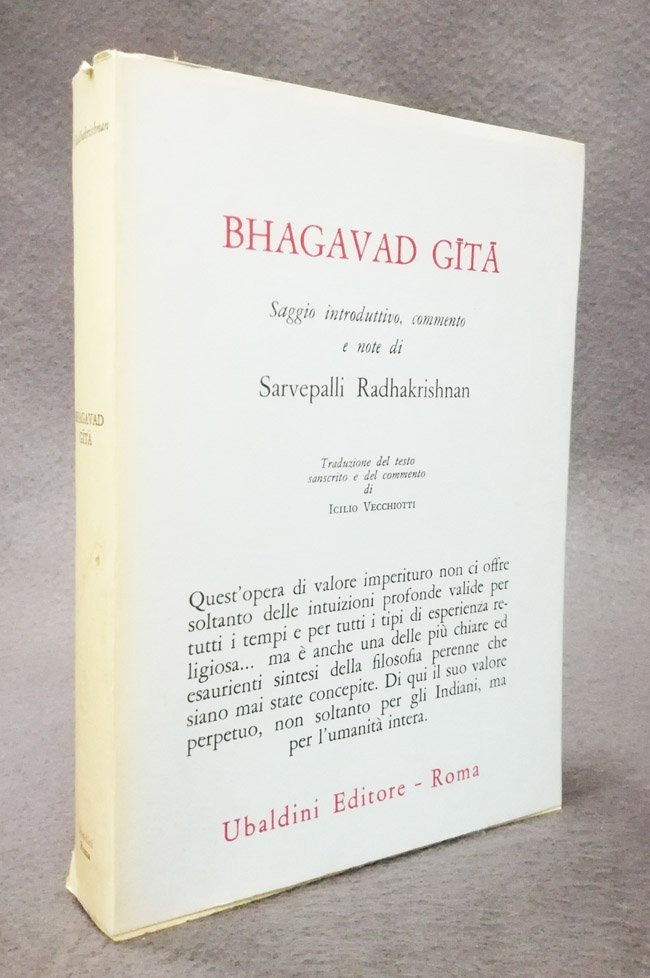 Bhagavad Gita. Saggio introduttivo, commento e note [.]