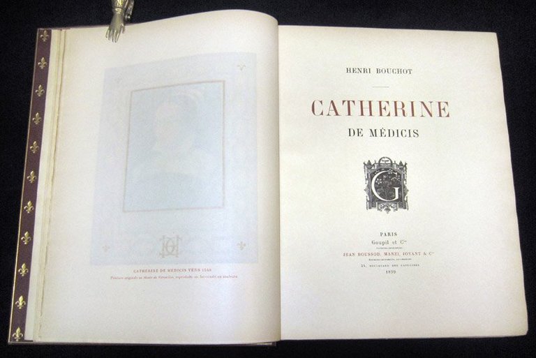 Catherine de Medicis [Rilegatura firmata]