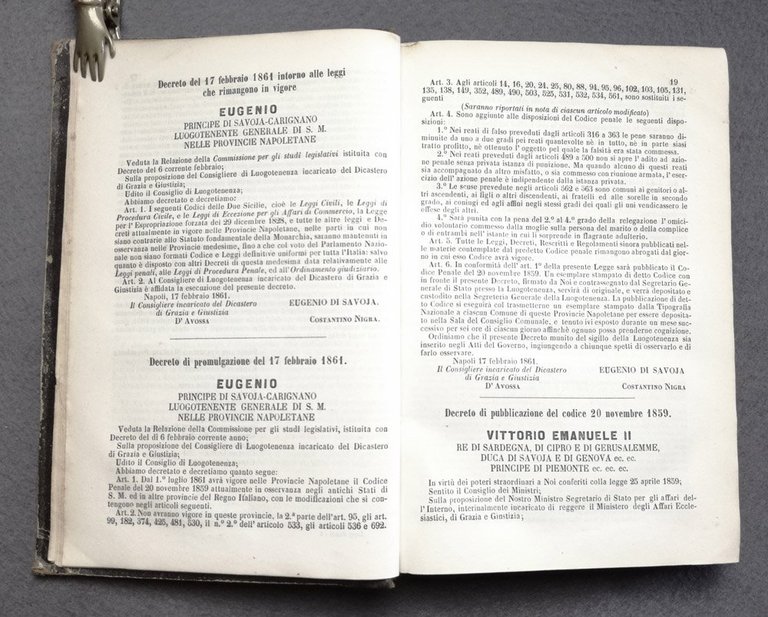 Codice penale reso esecutivo per le provincie napolitane con la …