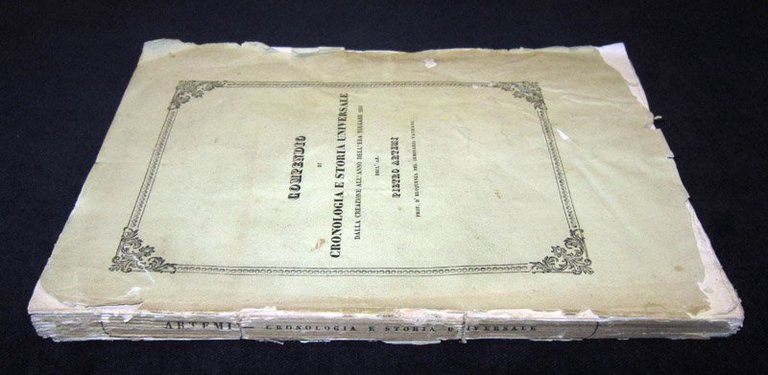Compendio di cronologia e storia universale dalla creazione all'anno dell'era …