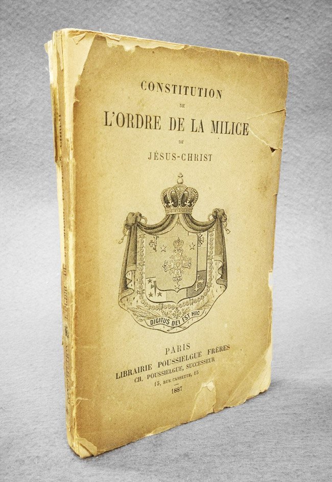 Constitution de l'Ordre de la Milice de Jesus-Christ