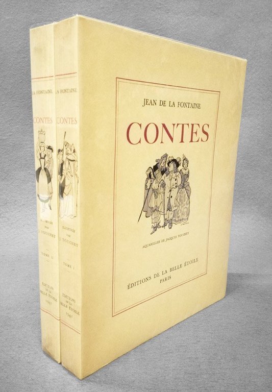 Contes. Illustres d'aquarelles originales par Jacques Touchet