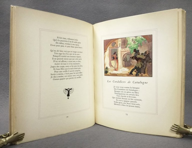 Contes. Illustres d'aquarelles originales par Jacques Touchet