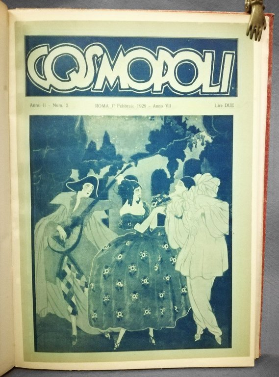 Cosmopoli. Variazioni quindicinali. Potins de la quinzaine. Annate complete 1928-1929