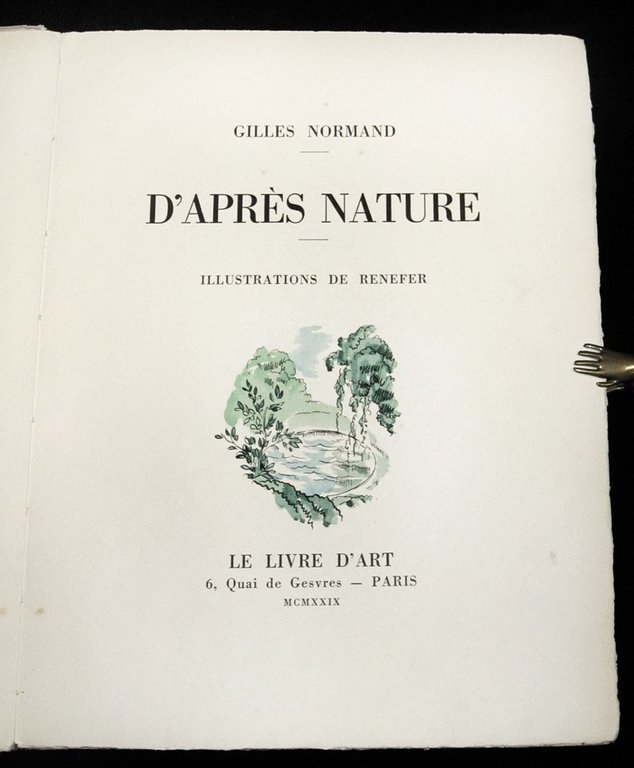 D'apres nature