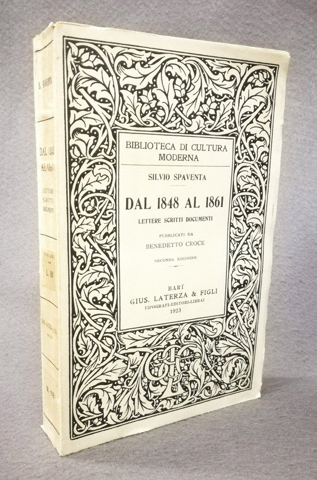 Dal 1848 al 1861. Lettere scritti e documenti. Pubblicati da …