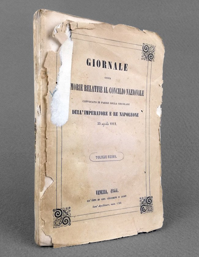 Giornale ossia memorie relative al Concilio nazionale convocato in Parigi …