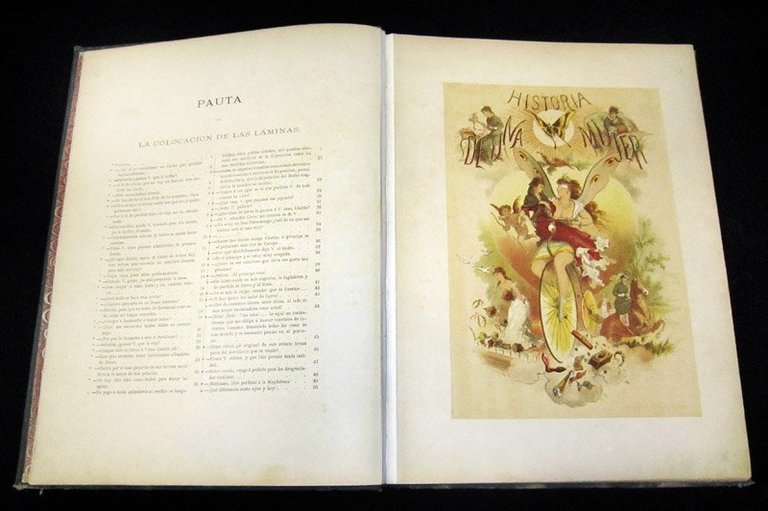 Historia de una mujer. Album de cincuenta cromos