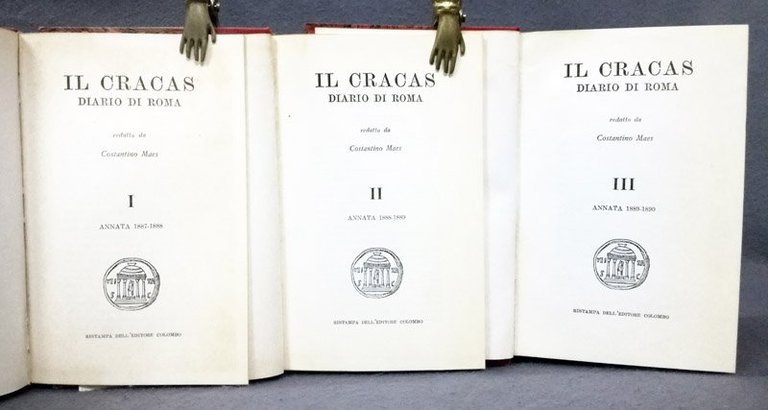 Il Cracas. Diario di Roma. 1: Annata 1887-1888. 2: Annata …