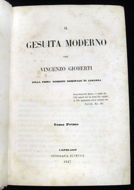 Il gesuita moderno