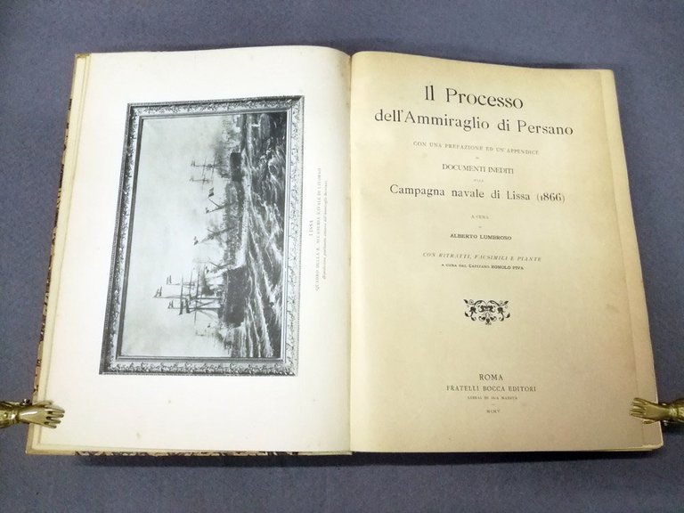 Il processo dell'Ammiraglio di Persano con una prefazione ed un'appendice …
