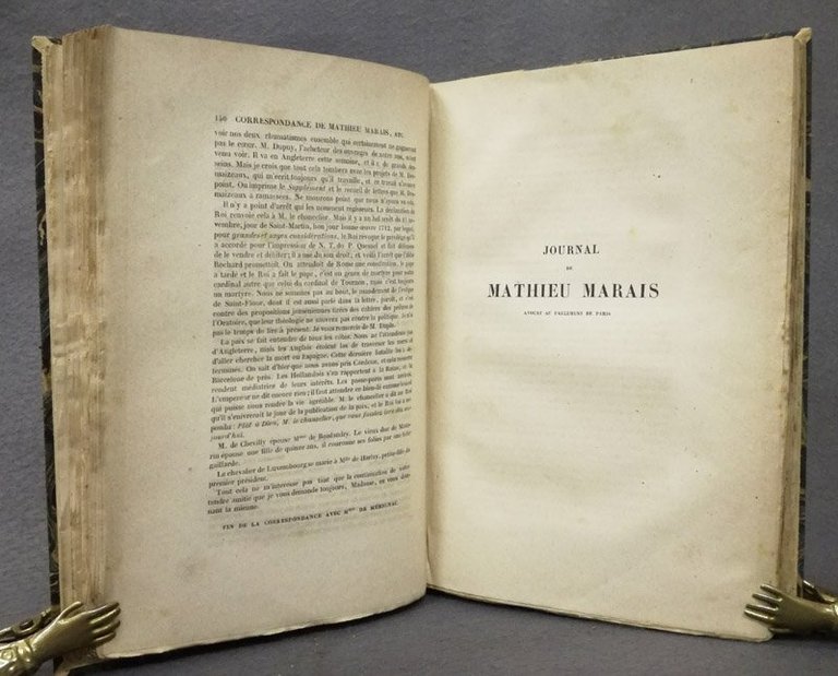 Journal et memoires de Mathieu Marais avocat au Parlement de …
