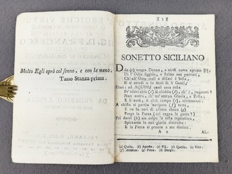 L'eroiche virtu', le insigni opere, e i benefizj di Sua …