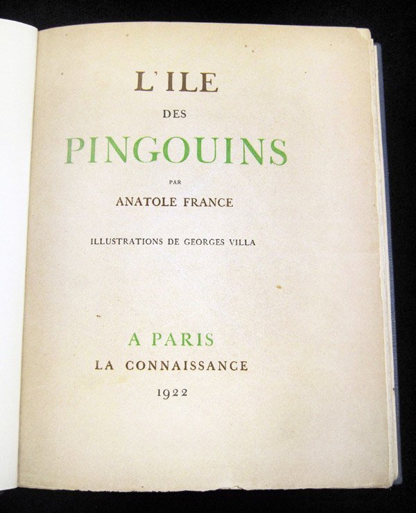 L'ile des pingouins