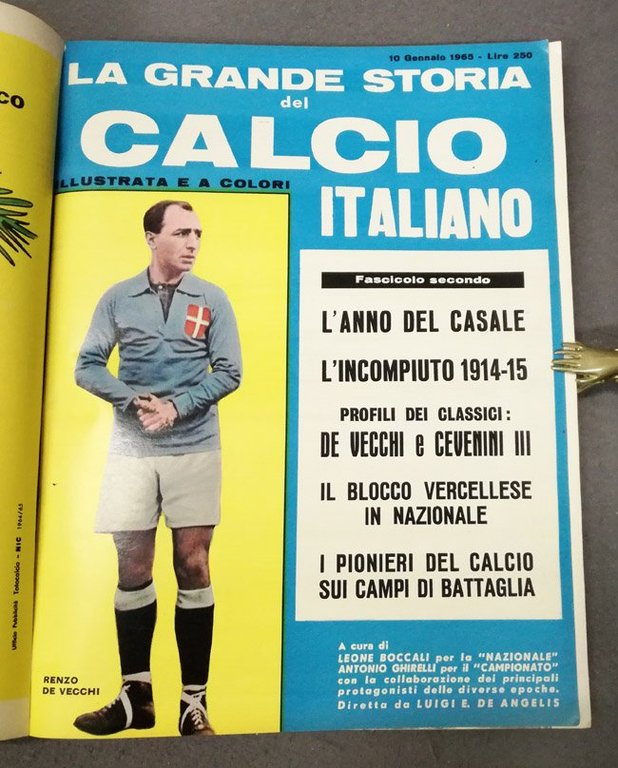 La grande storia del calcio italiano. 15 fascicoli, 1964-1965