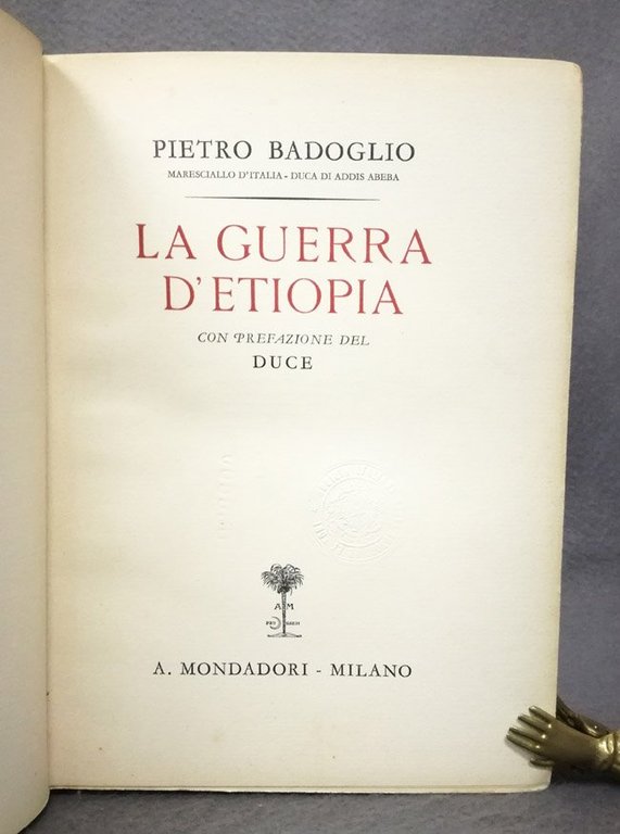 La guerra d'Etiopia