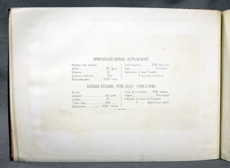 La Marine Russe. Edition du Grand Duc Alexandre Mikhailovitch de …