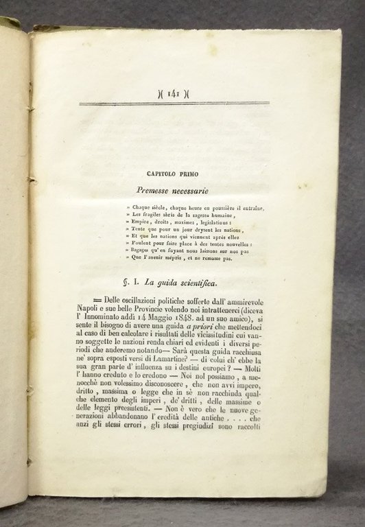 La Piccola Cronaca o episodi della storia contemporanea. Secondo episodio. …