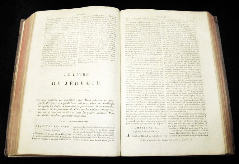 La Sainte Bible. Ou le Vieux et le Nouveau Testament