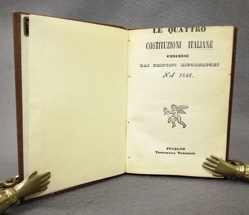 Le quattro costituzioni italiane concesse dai principi riformatori nel 1848