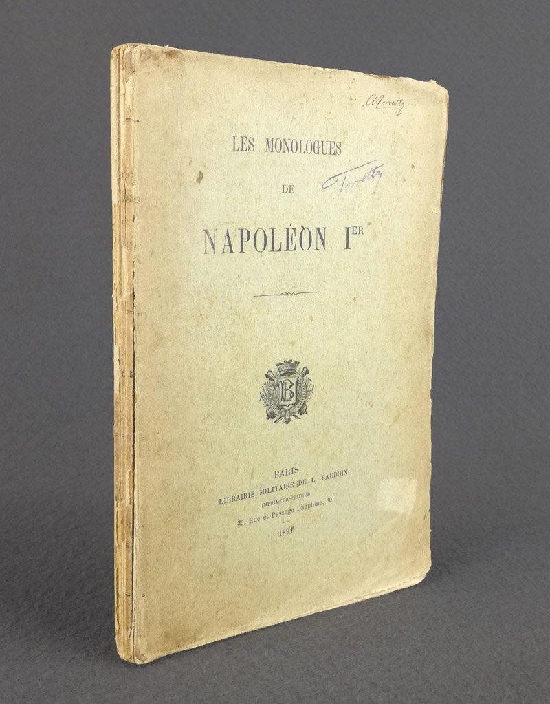 Les monologues de Napoleon 1er