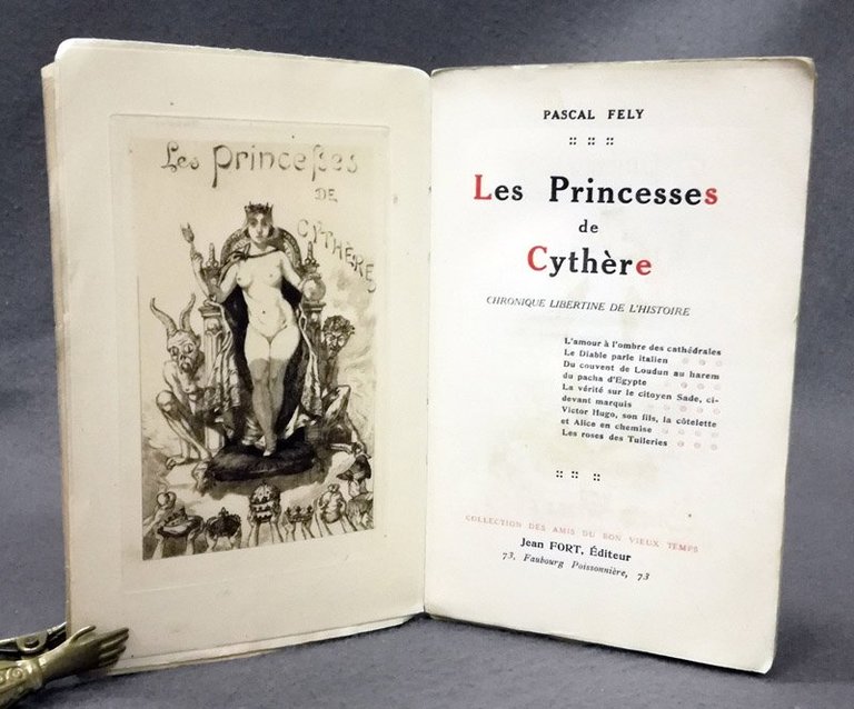 Les Princesses de Cythere. Chronique libertine de l'histoire