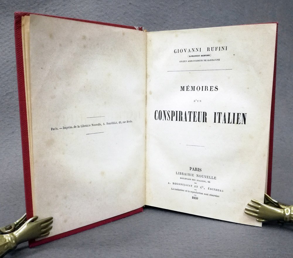 Memoires d'un conspirateur italien