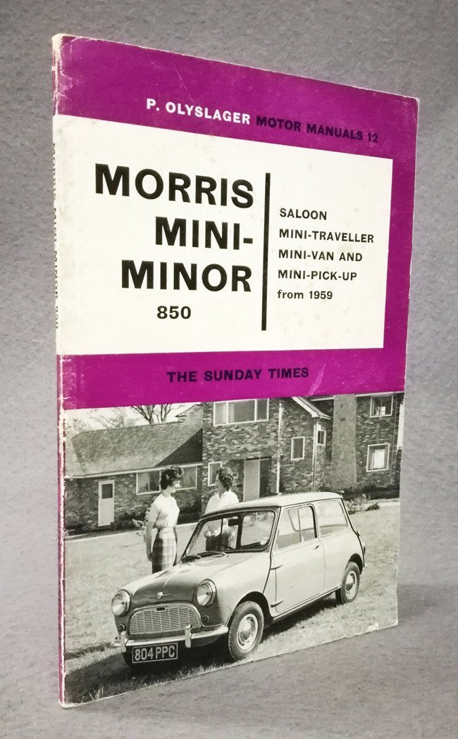 Morris Mini-Minor 850. P. Olyslager Motor manuals 12