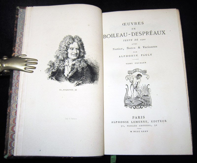 Oeuvres de Boileau-Despreaux. Texte de 1701 avec notice, notes & …