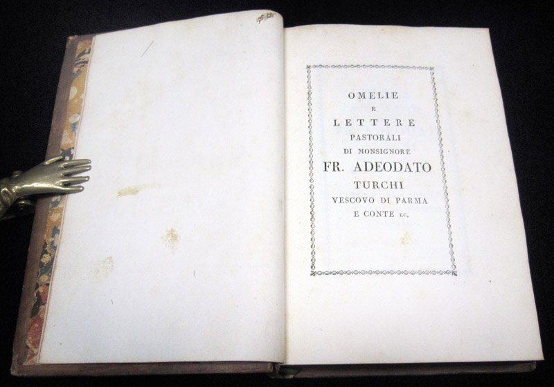 Omelie e lettere pastorali di Monsignore Fr. Adeodato Turchi vescovo …