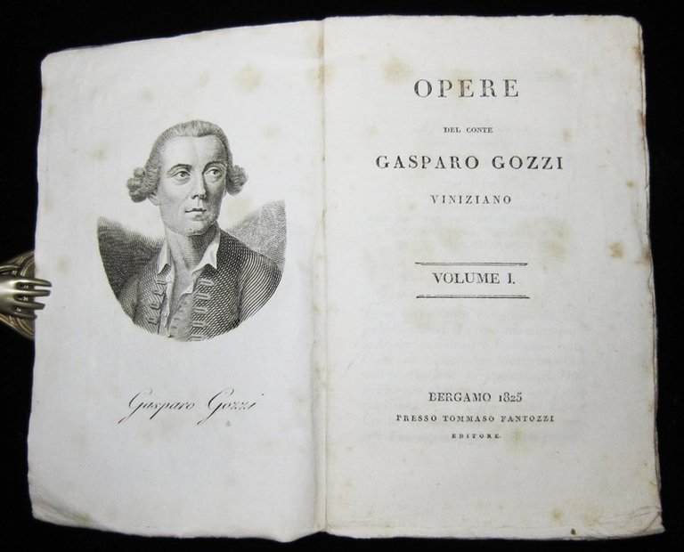 Opere del conte Gasparo Gozzi viniziano