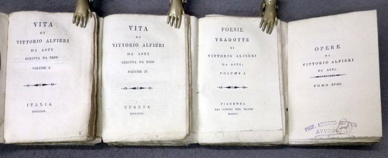 [Opere di Vittorio Alfieri da Asti] Tomi. I-II: Vita di …