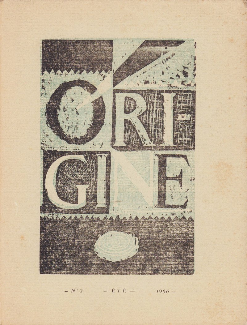 Origine: Revue franco-italienne de Poesie. N. 2, Ete 1966