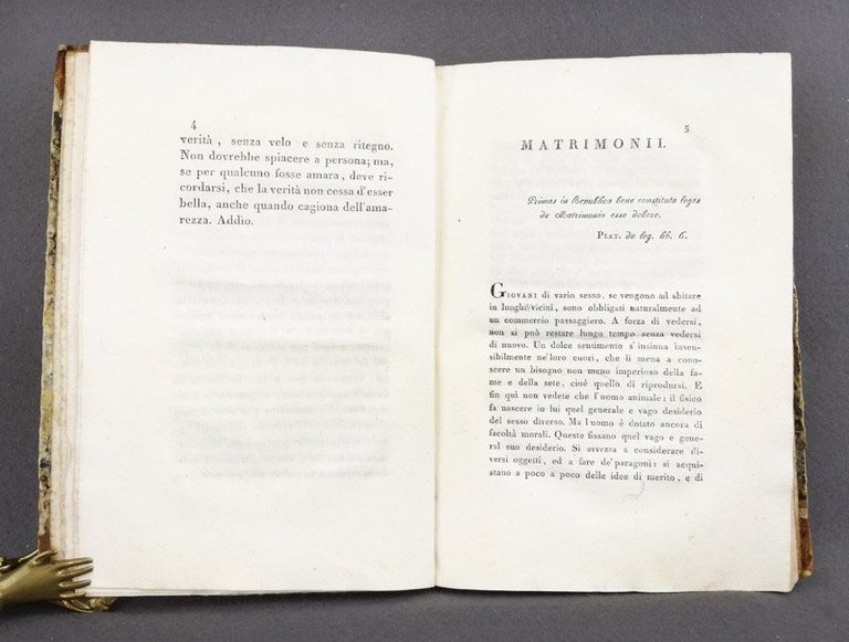 Osservazioni quackere. I. Sul matrimonio de' cattolici. II. Su' governi …