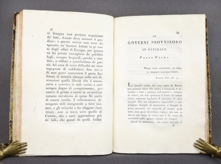 Osservazioni quackere. I. Sul matrimonio de' cattolici. II. Su' governi …