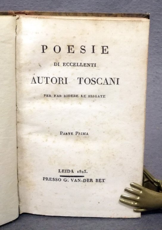 Poesie di eccellenti autori toscani per far ridere le brigate