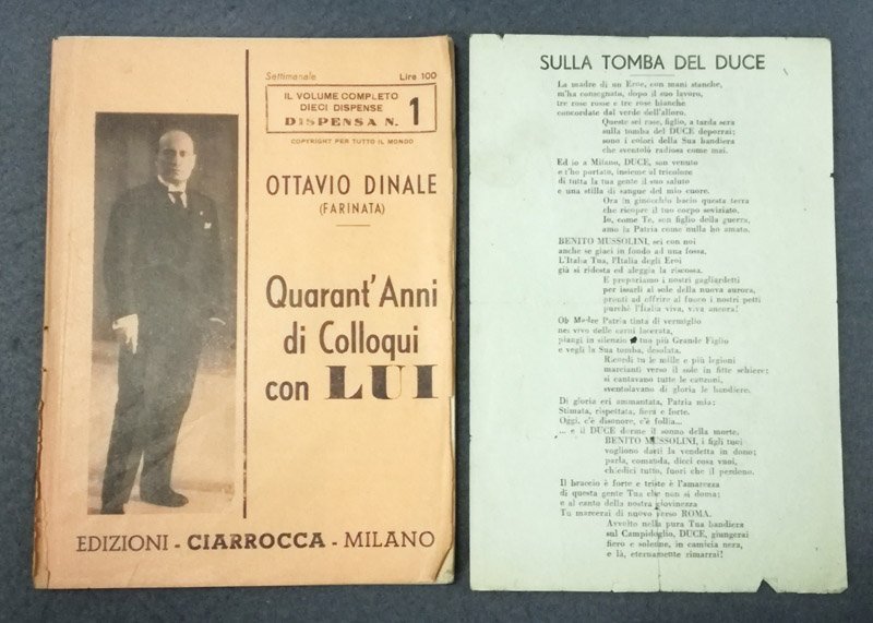 Quarant'anni di colloqui con Lui (Dispensa originale n. 1). [Unito …