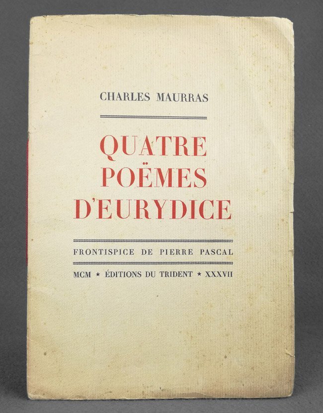 Quatre poemes d'Eurydice