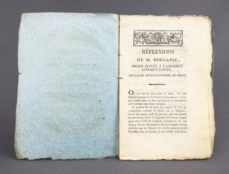 Reflexions [.] sur l'Acte constitutionnel du Senat