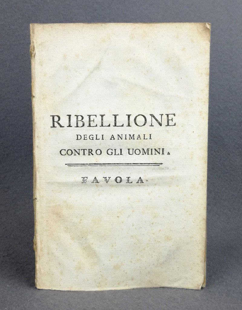 Ribellione degli animali contro gli uomini. Favola