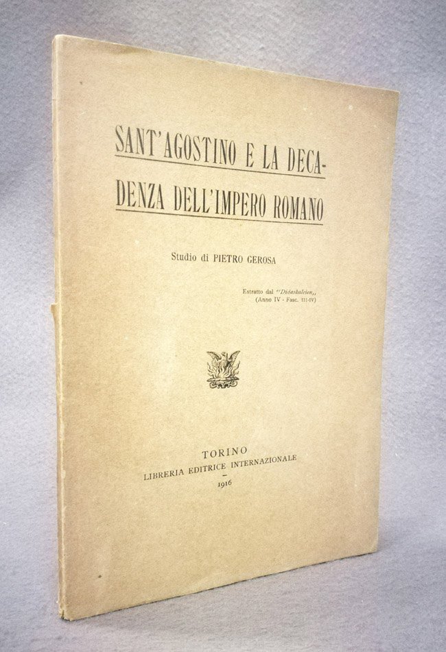 Sant'Agostino e la decadenza dell'Impero romano