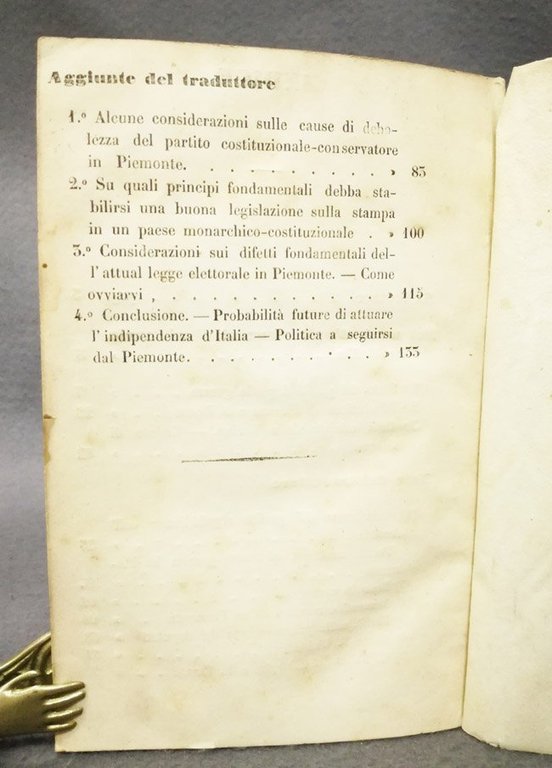 Sei mesi di agitazione rivoluzionaria in Italia. Con aggiunte e …