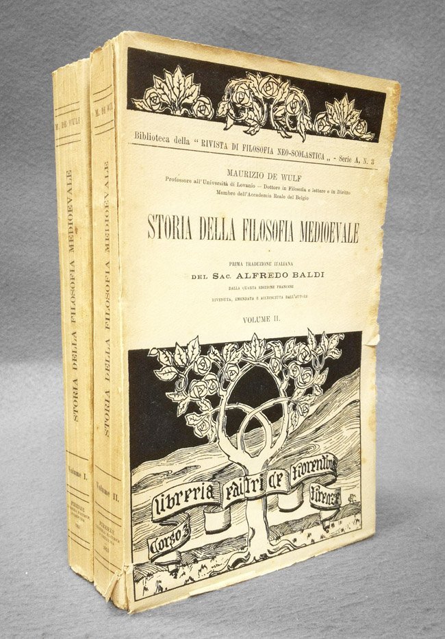 Storia della filosofia medioevale. Dalla quarta edizione francese, riveduta, emendata …