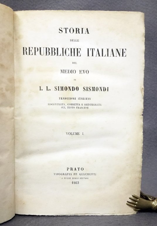 Storia delle Repubbliche italiane nel Medio Evo